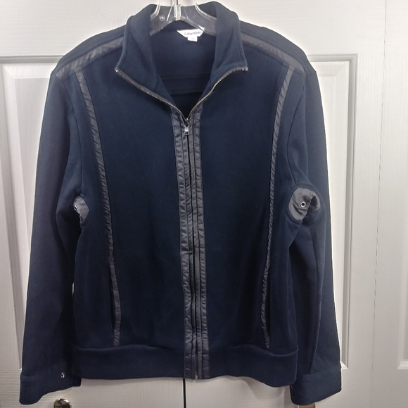 MEN'S Calvin Klein 100% Cotton Stretch Jacket - Picture 1 of 4